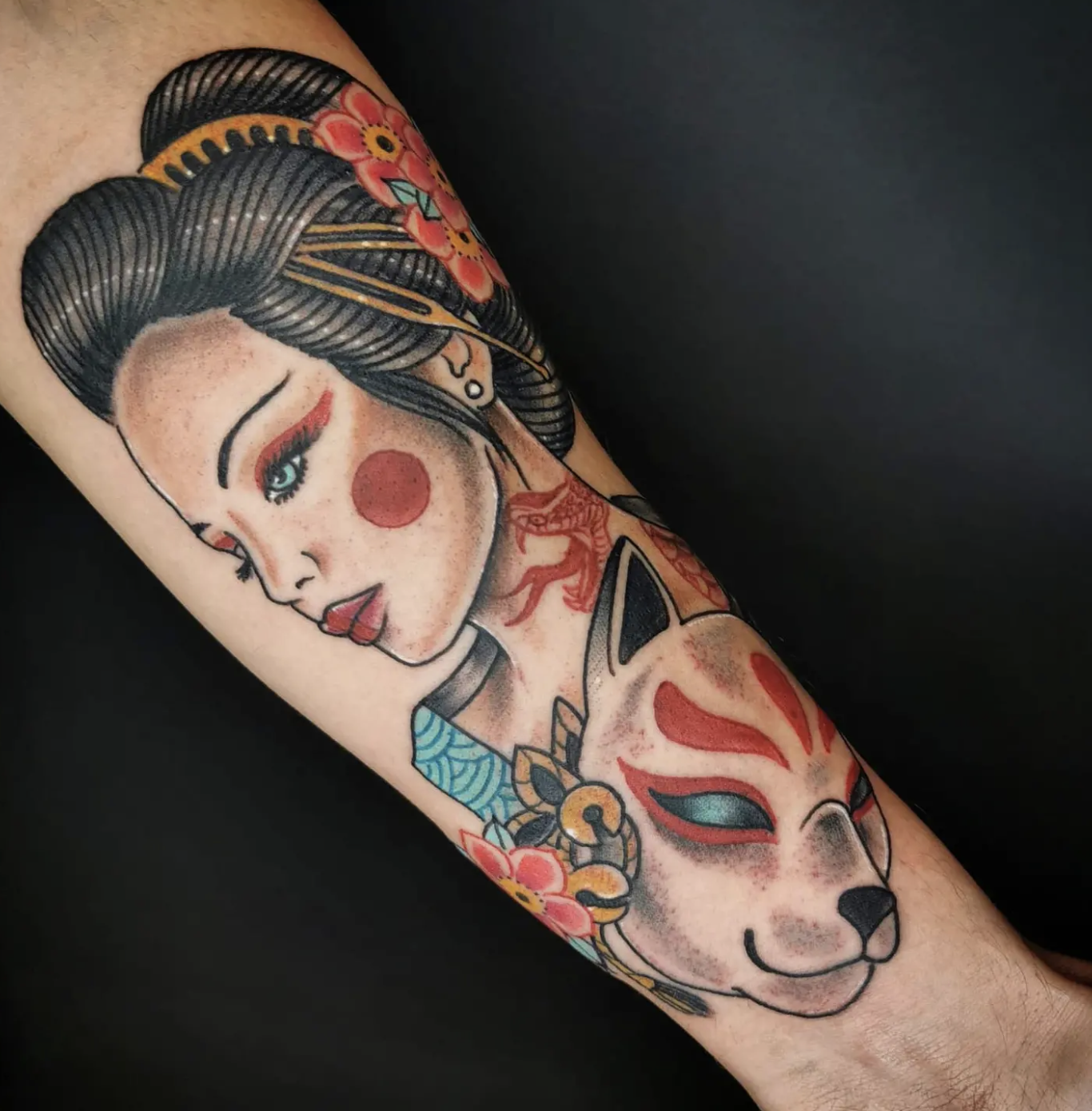 Color tattoo